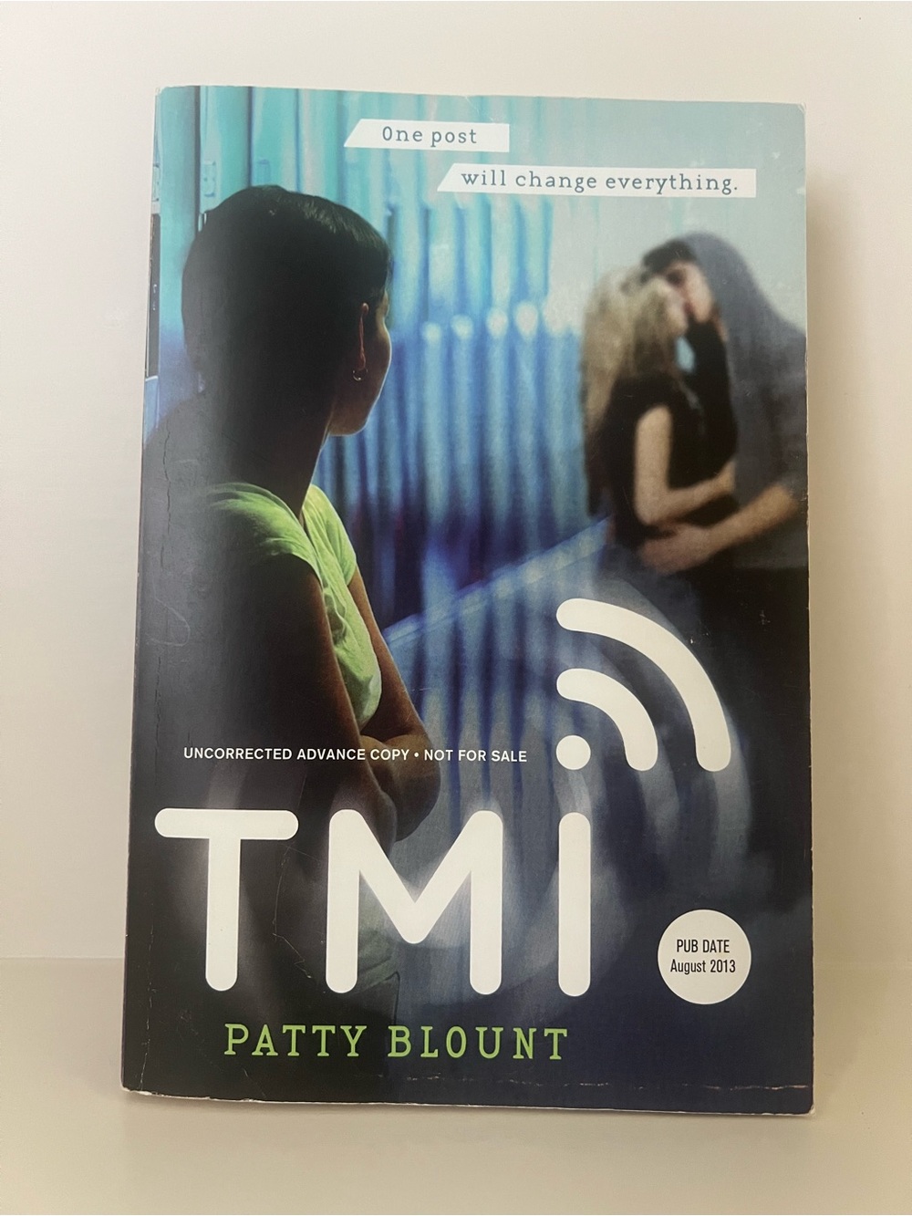 TMI by Patty Blount - Young Adult Novel